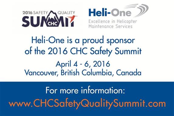 Heli-One At the 2016 CHC Safety Summit
