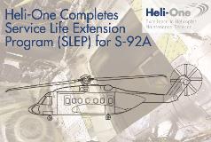 Heli-One Completes Sikorsky Service Life Extension Program for S-92A