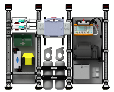 Equipment Wall - Med Equipment