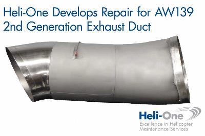 AW139 2nd Generation Exhaust Duct Repair
