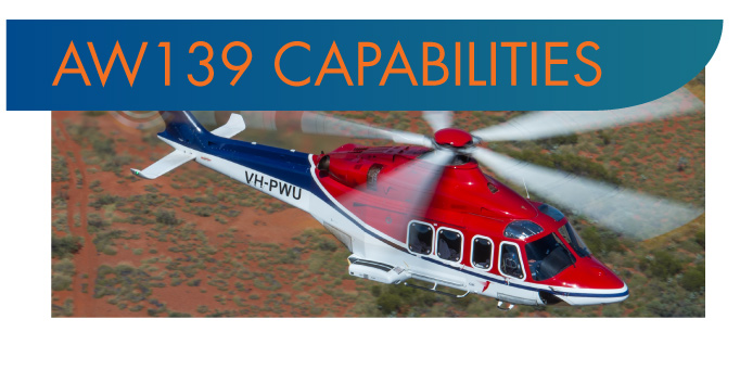 Heli-One AW139 Capabilities